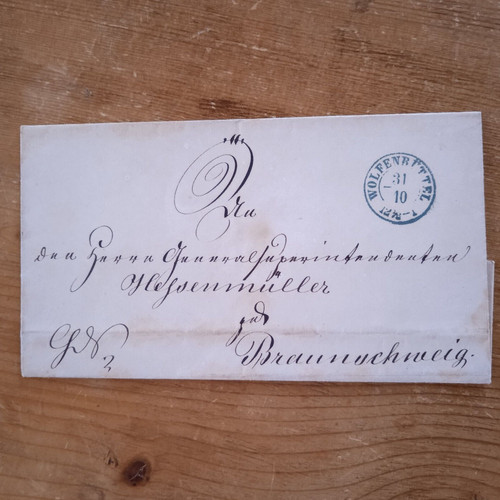 Herzogtum schöner alt - herzogtum, brief