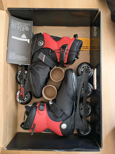 Inliner skates pro rot - k2,